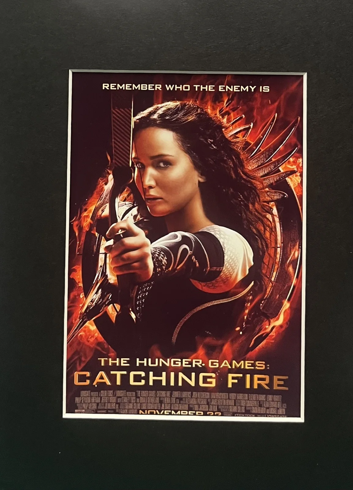 The Hunger Games Catching fire. 35mm Film Cell Mounted Display, image 2