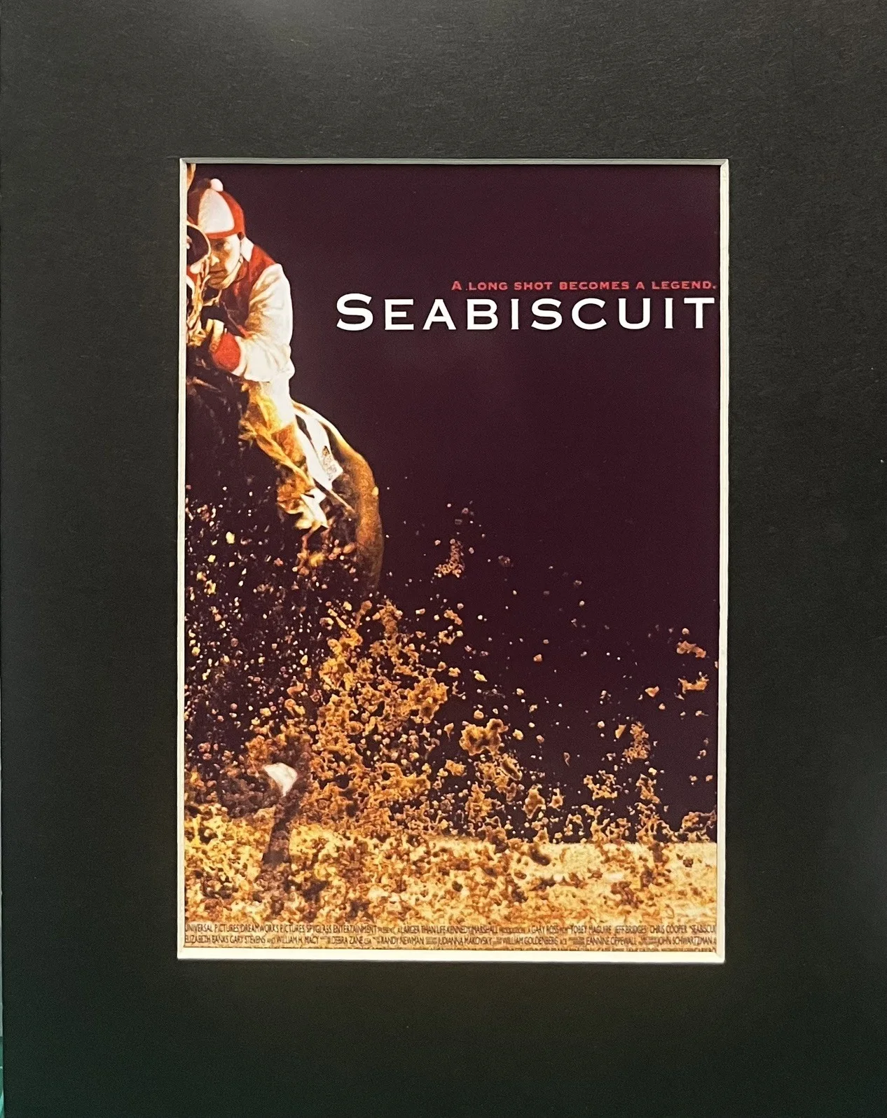 SEABISCUIT. 35mm Film Cell Mounted Display, image 3