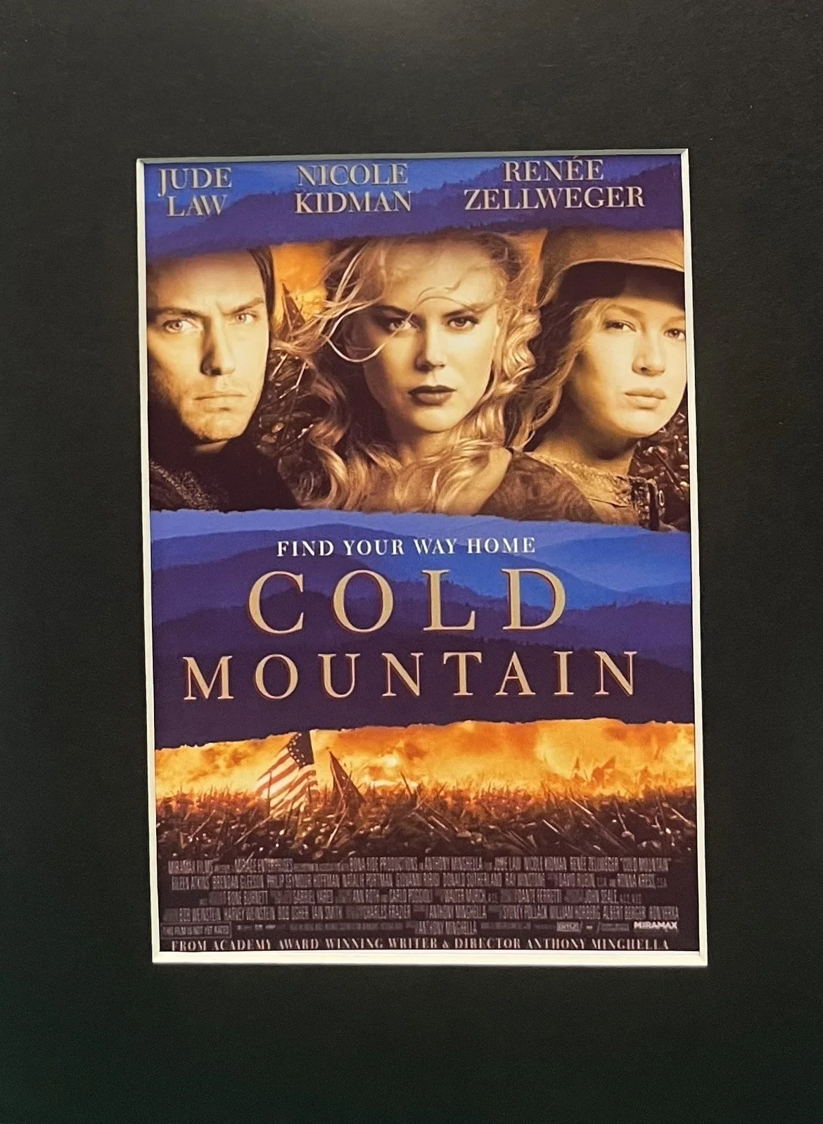 COLD MOUNTAIN 35mm Film Cell Mounted Display, image 2
