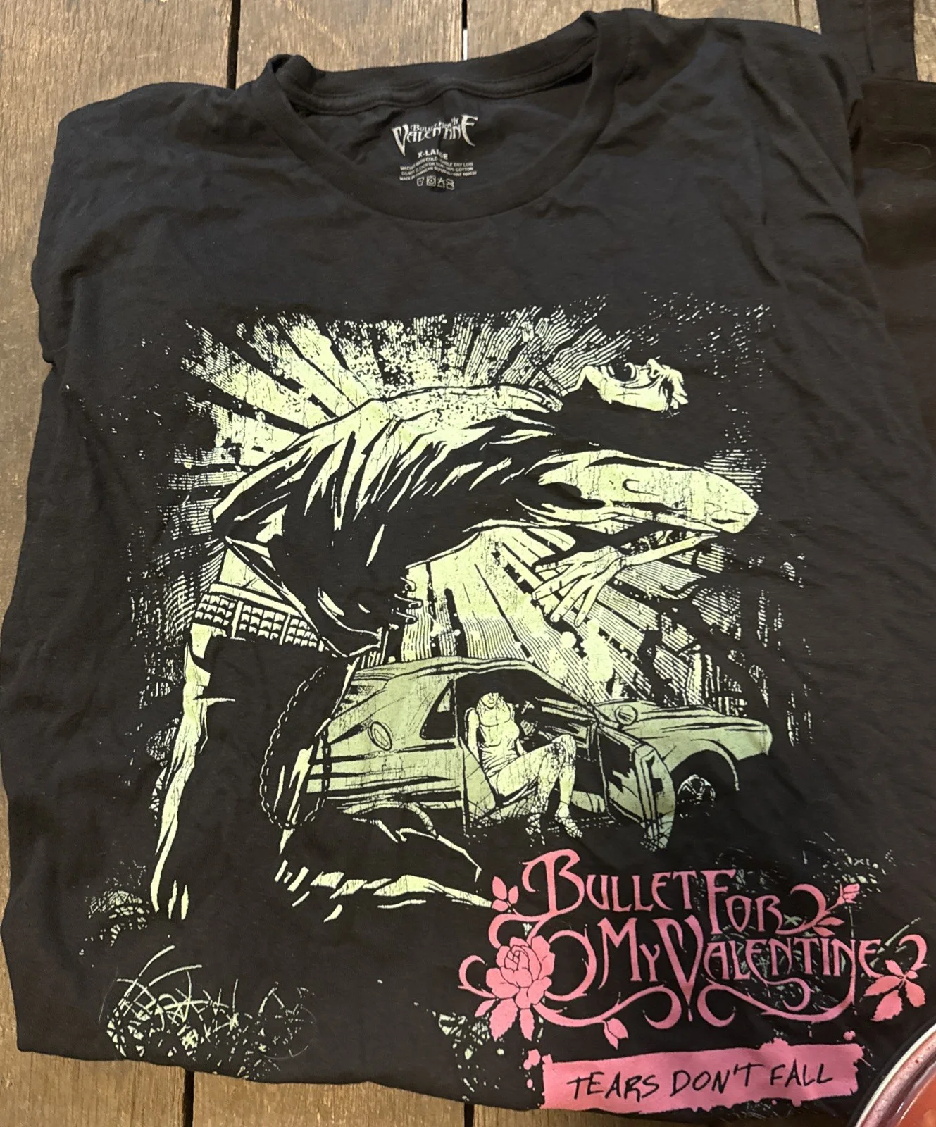 Ultra Rare Lot Of Bullet For My Valentine Signed Items Plus Shirt & Bag, изображение 2