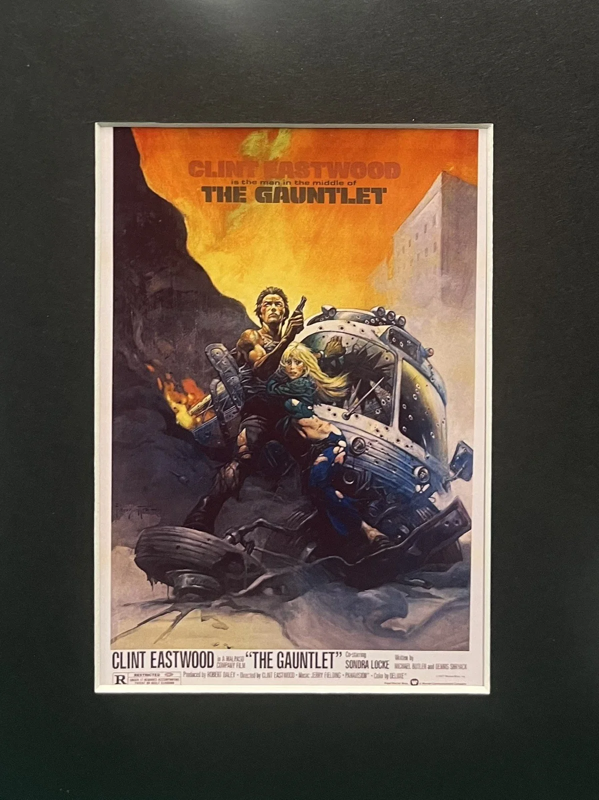.CLINT EASTWOOD. THE GAUNTLET. 35mm Film Cell Mounted Display, image 3