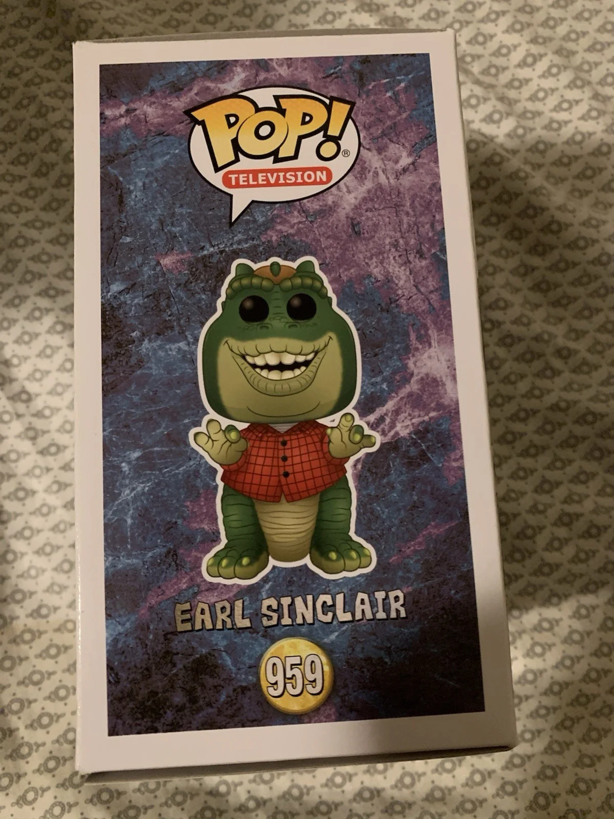 Stuart Pankin Signed Auto Funko Pop Dinosaurs Tv Show Earl Psa Coa, изображение 4