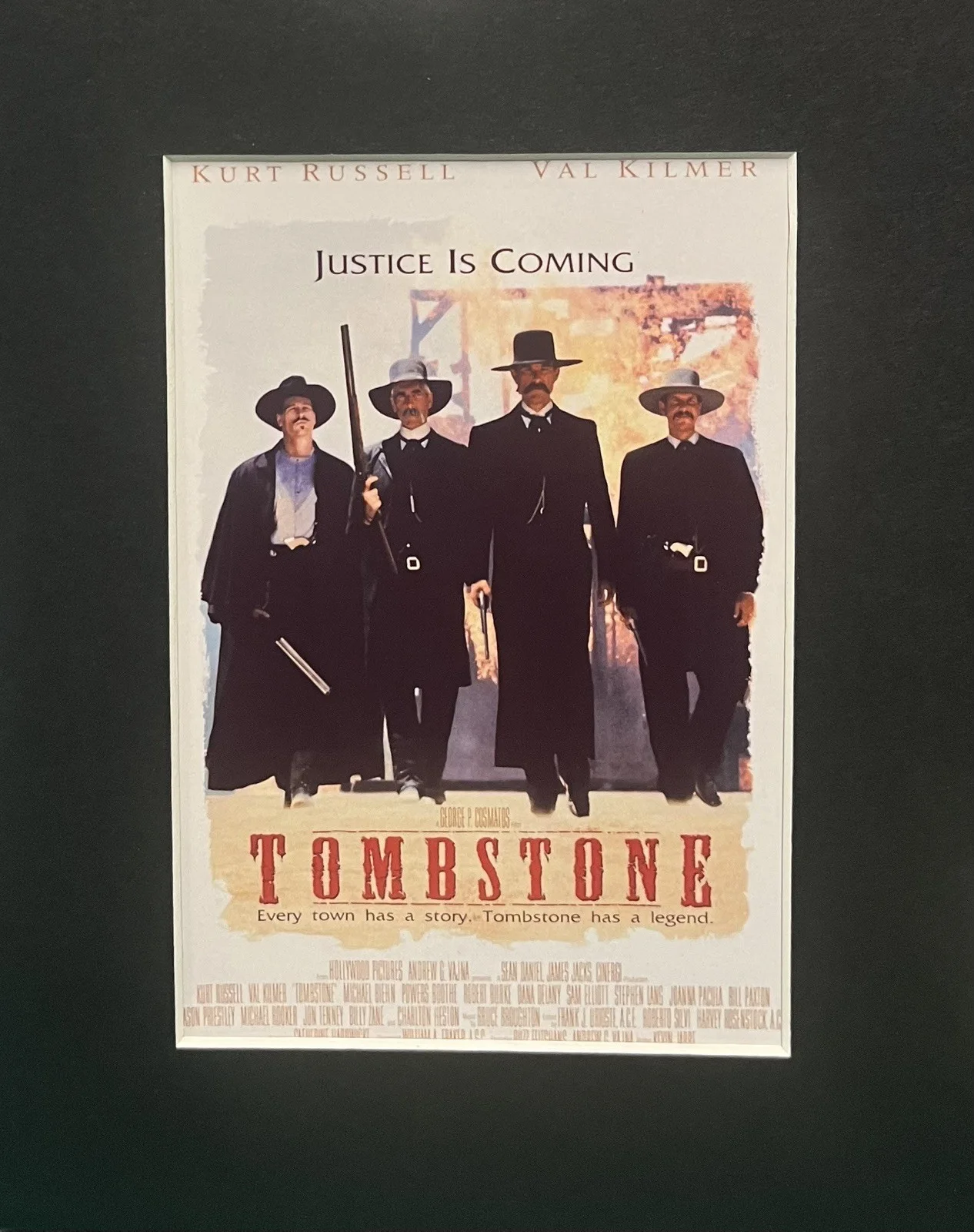 Tombstone. 35mm Film Cell MOUNTED DISPLAY, image 2