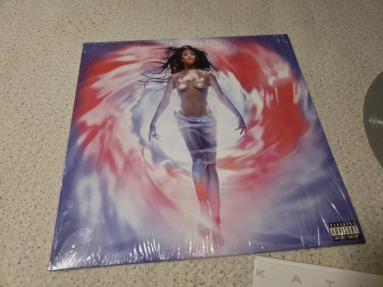 KATY PERRY - 143 ALBUM - WEBSTORE EXCLUSIVE SILVER VINYL RECORD - NEVER PLAYED, image 2