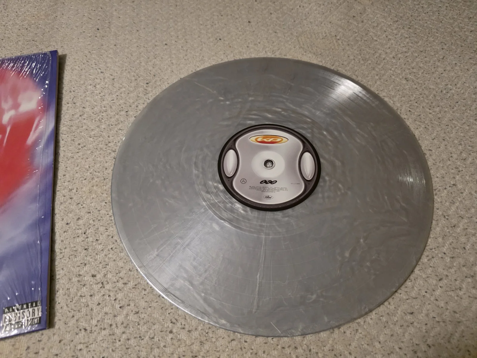 KATY PERRY - 143 ALBUM - WEBSTORE EXCLUSIVE SILVER VINYL RECORD - NEVER PLAYED, image 3