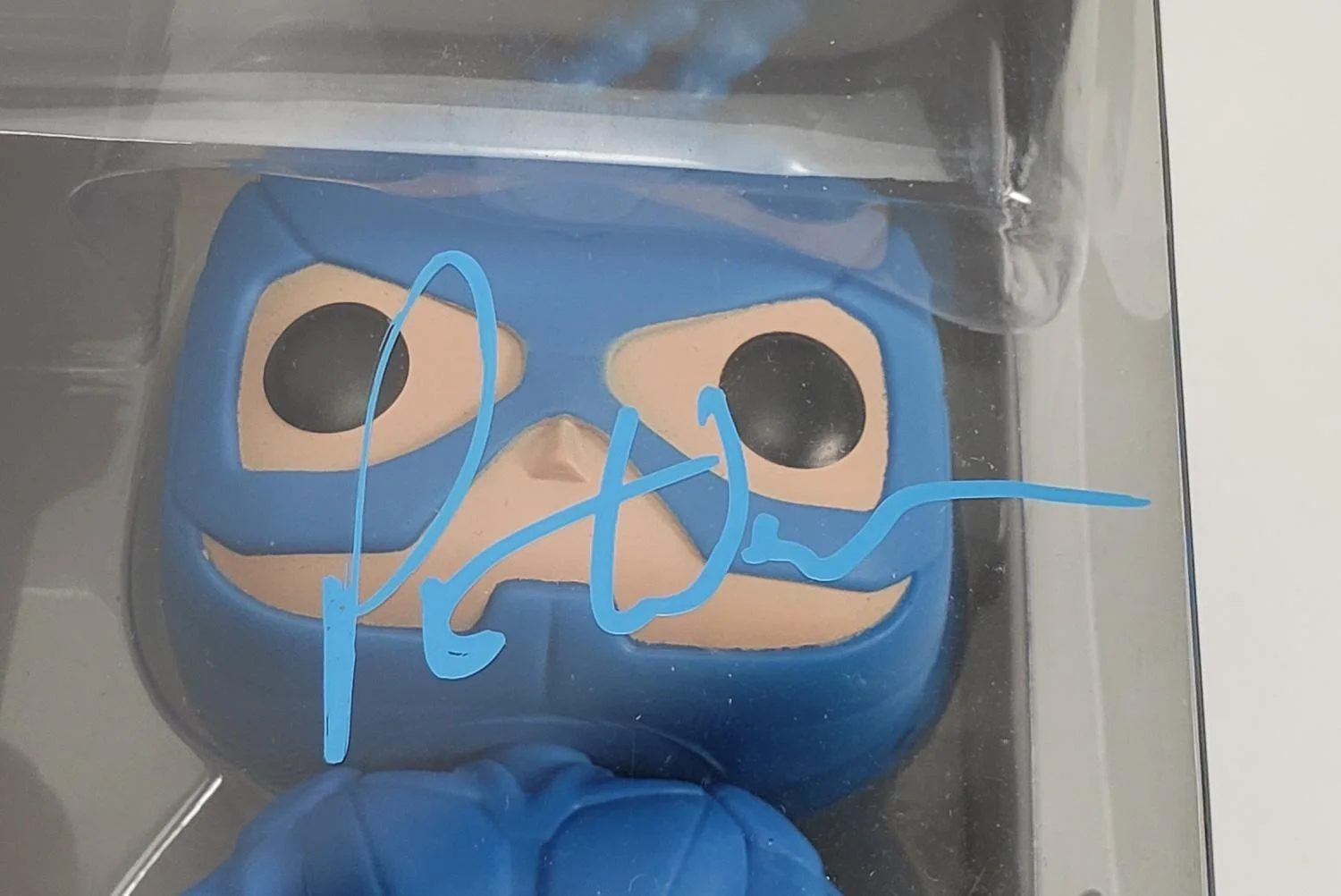 Patrick Warburton — Patrick Warburton Signed 'The Tick' Funko Pop Vinyl Figurine, image 2