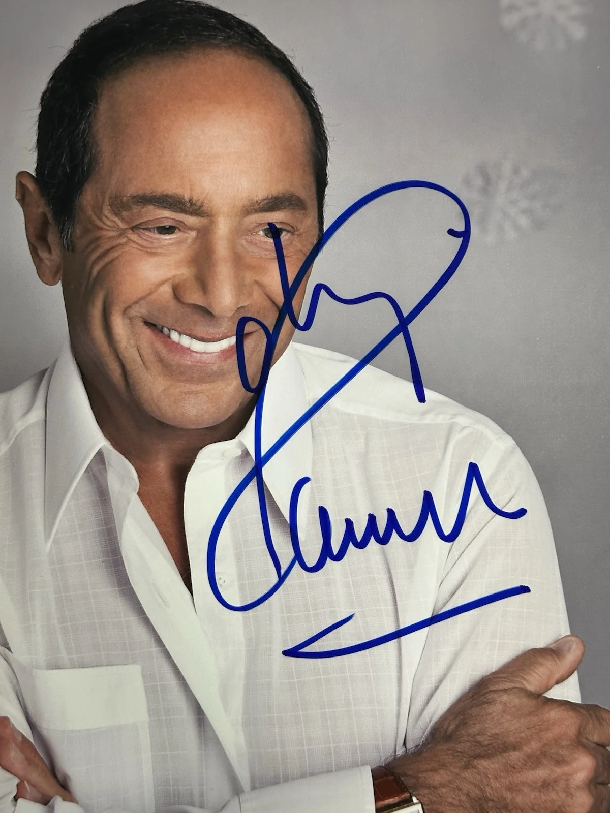 Paul Anka signed 8x10 Photo. Singer, Songwriter, Diana, My Way, изображение 2
