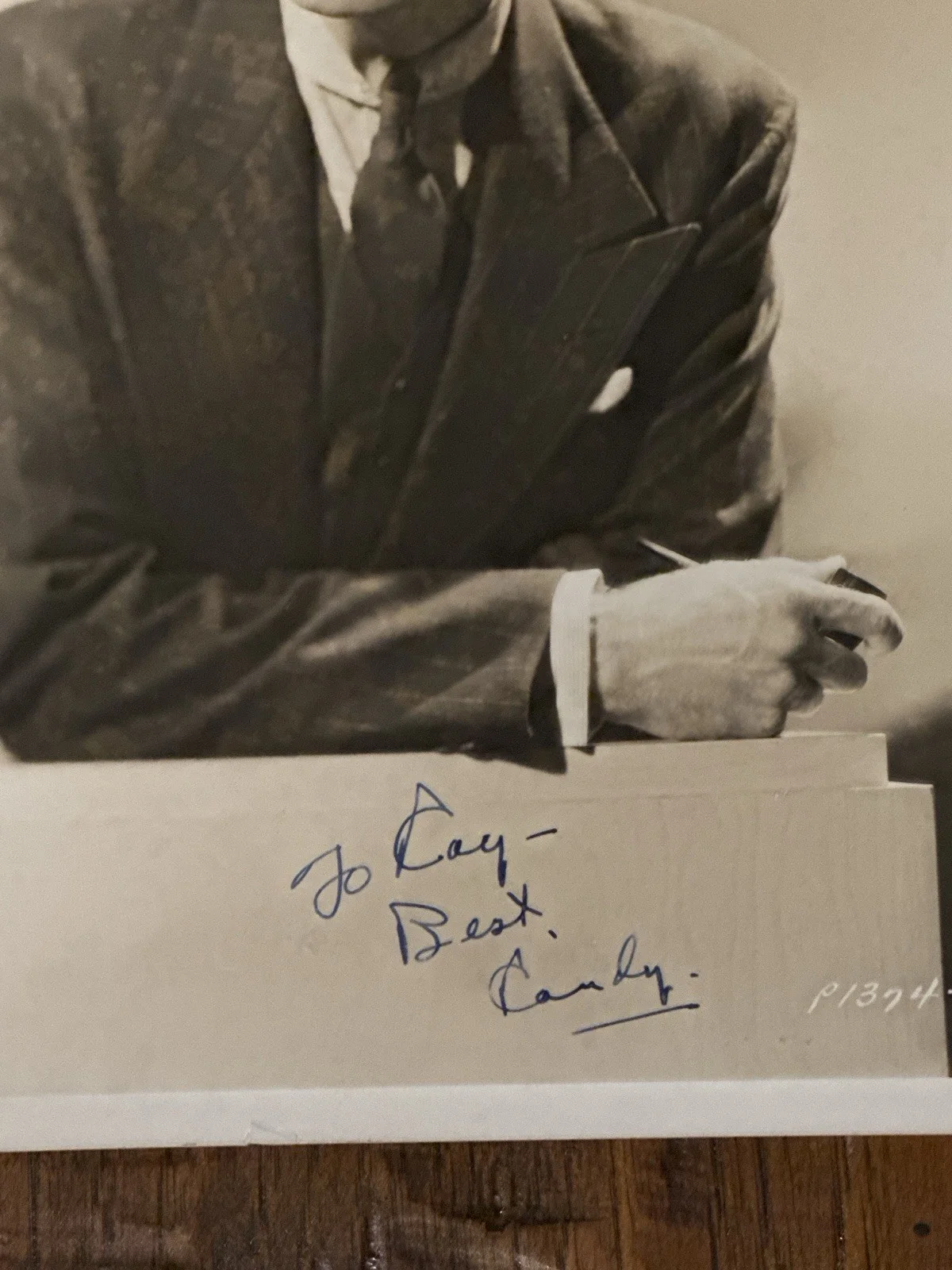 Vintage Randolph Scott Signed Photograph | Golden Age Hollywood Autograph, image 2