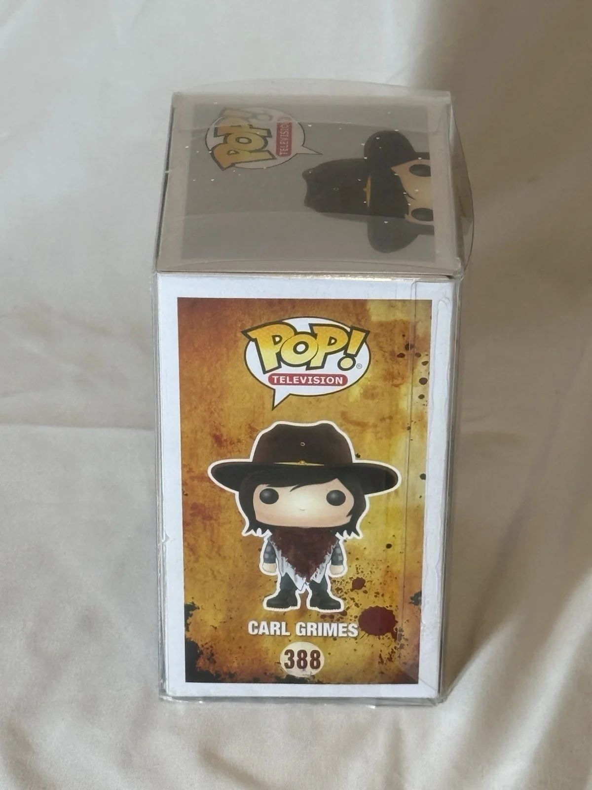 Chandler Riggs Signed Carl Grimes Funko Pop *no COA* New With Protector, изображение 4
