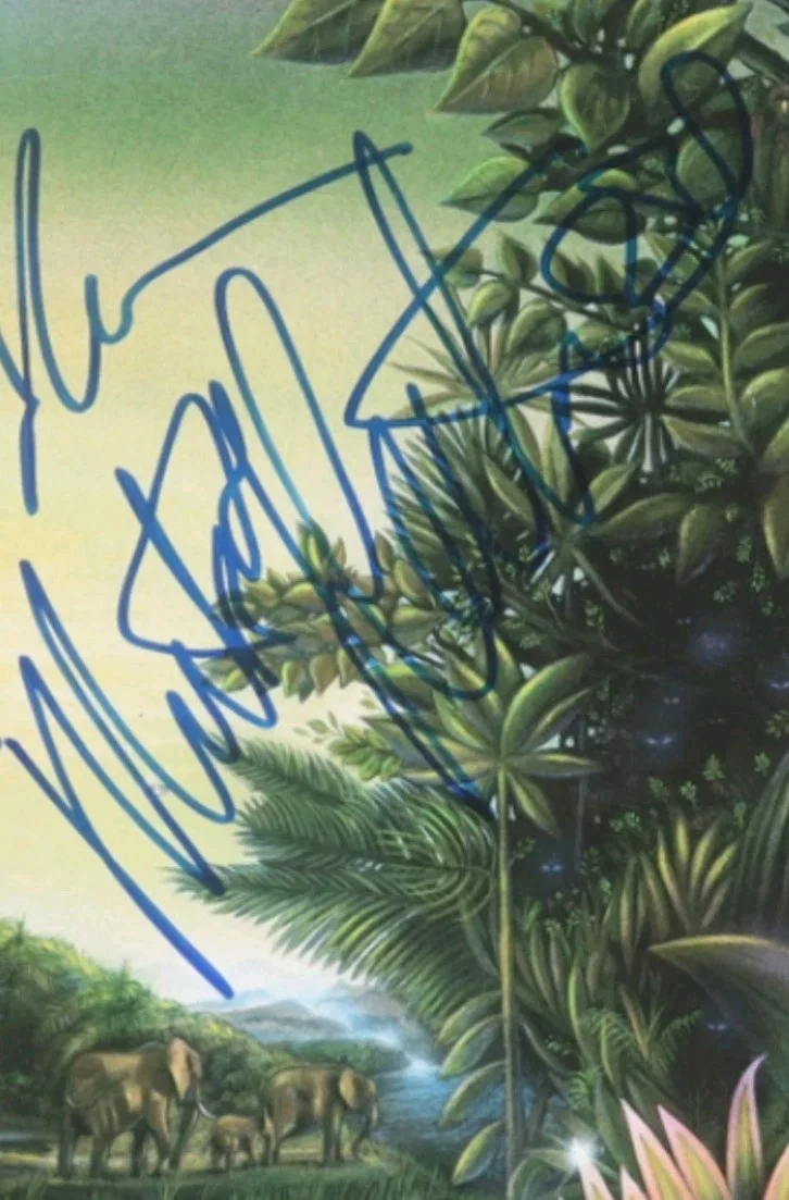 Fleetwood Mac Signed By 3 Vinyl Tango In The Night JSA LOA RARE, image 4