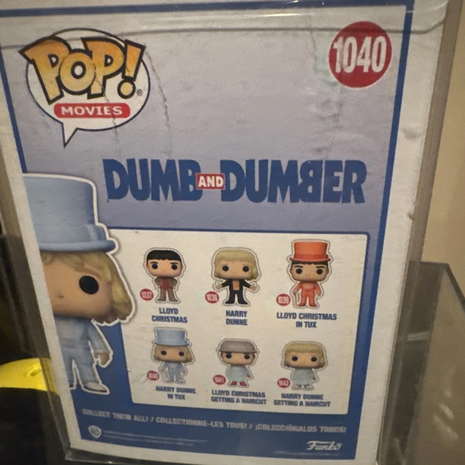 Jeff Daniels — Jeff Daniels Signed Funko Pop #1040 Harry Dunne (Dumb and Dumber) - JSA COA, изображение 3