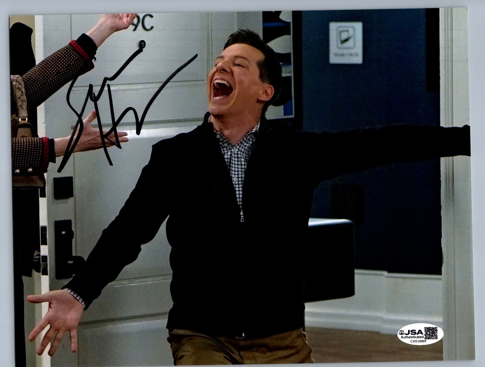 SEAN HAYES — SEAN HAYES Authentic Hand-Signed "WILL & GRACE" 8x10 Photo (JSA COA)
