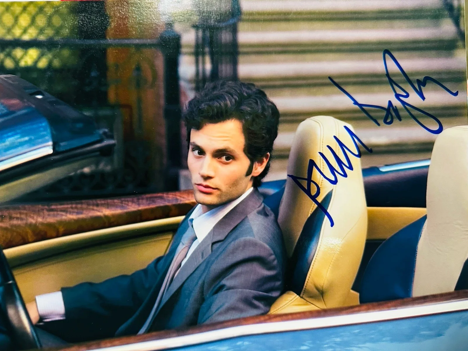 Penn Badgley — Penn Badgley signed Photo. Gossip Girl. Margin Call. You