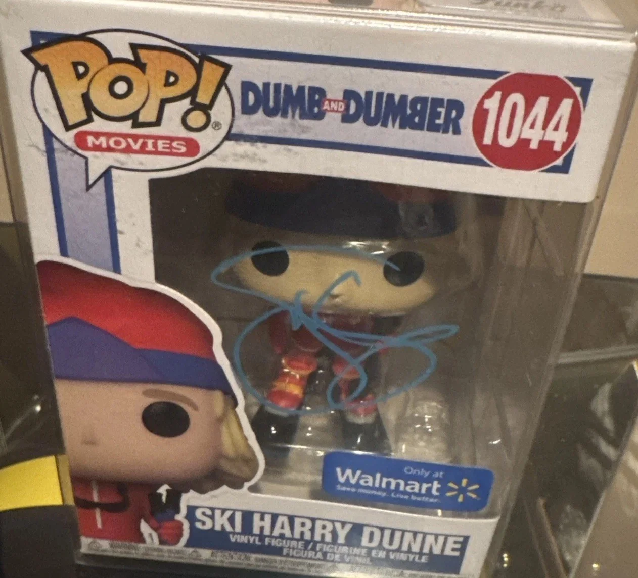 Jeff Daniels — Jeff Daniels signed Funko Pop 1044 Dumb & Dumber Ski Harry Dunne JSA coa