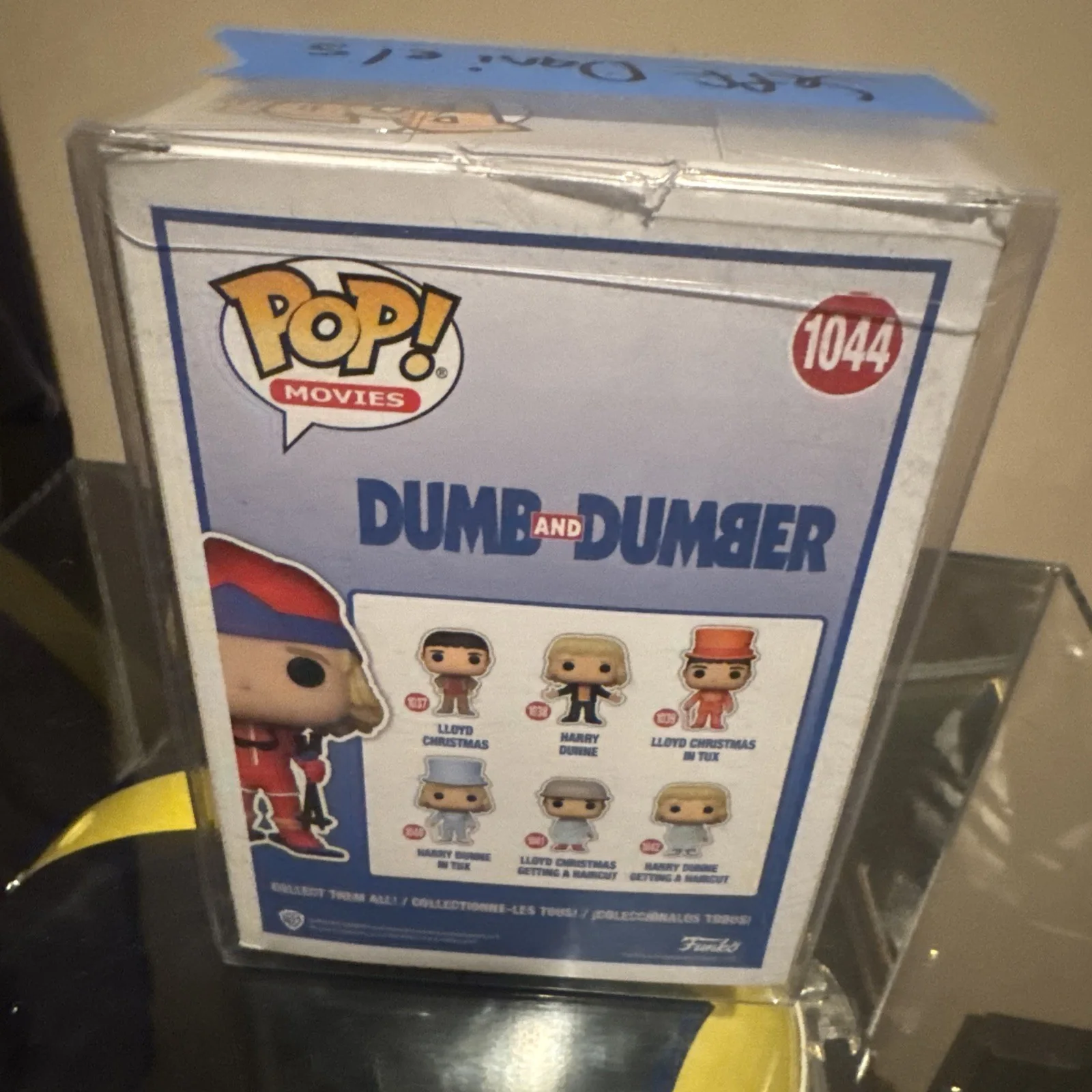 Jeff Daniels — Jeff Daniels signed Funko Pop 1044 Dumb & Dumber Ski Harry Dunne JSA coa, изображение 2
