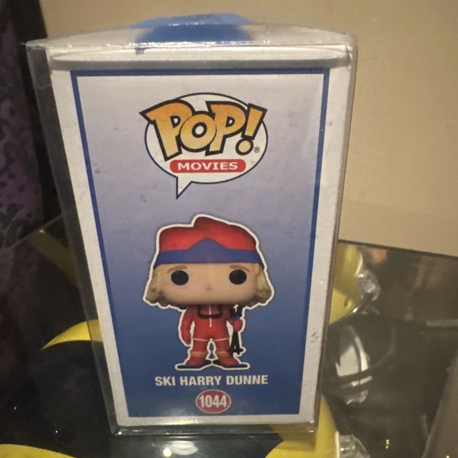 Jeff Daniels — Jeff Daniels signed Funko Pop 1044 Dumb & Dumber Ski Harry Dunne JSA coa, изображение 3