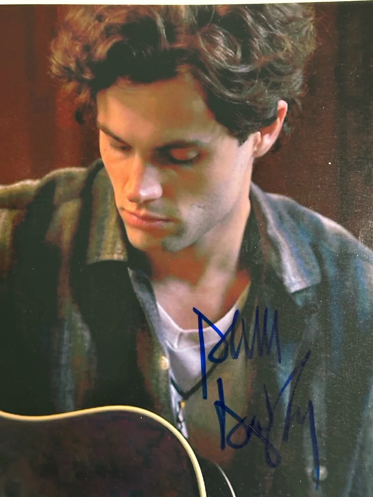 Penn Badgley — Penn Badgley signed Photo. Gossip Girl. Margin Call. You, изображение 2