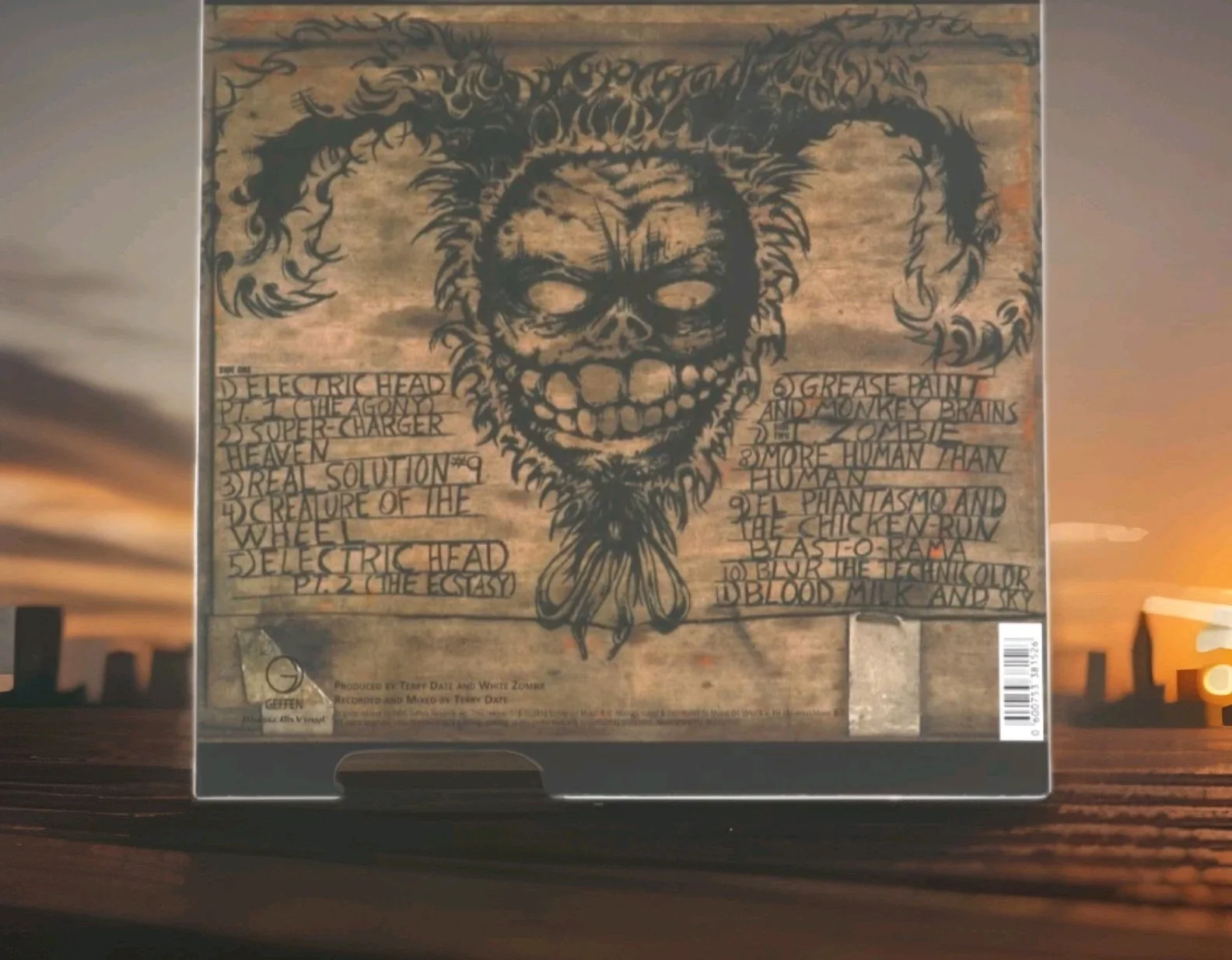 ROB ZOMBIE SIGNED WHITE ZOMBIE ASTRO-CREEP: 2000 VINYL Album PSA COA, изображение 3