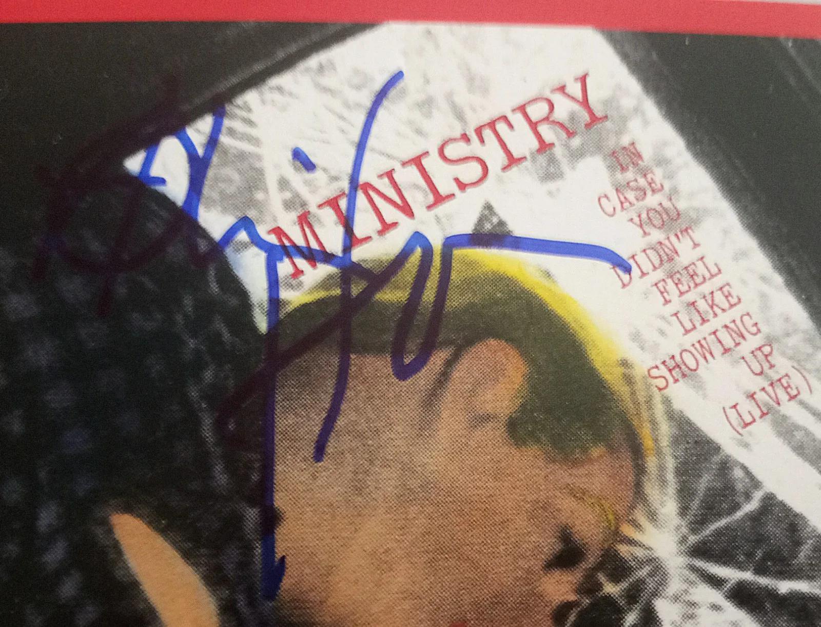 Ministry In Case You didn't signed cardboard sleeve edition, изображение 3