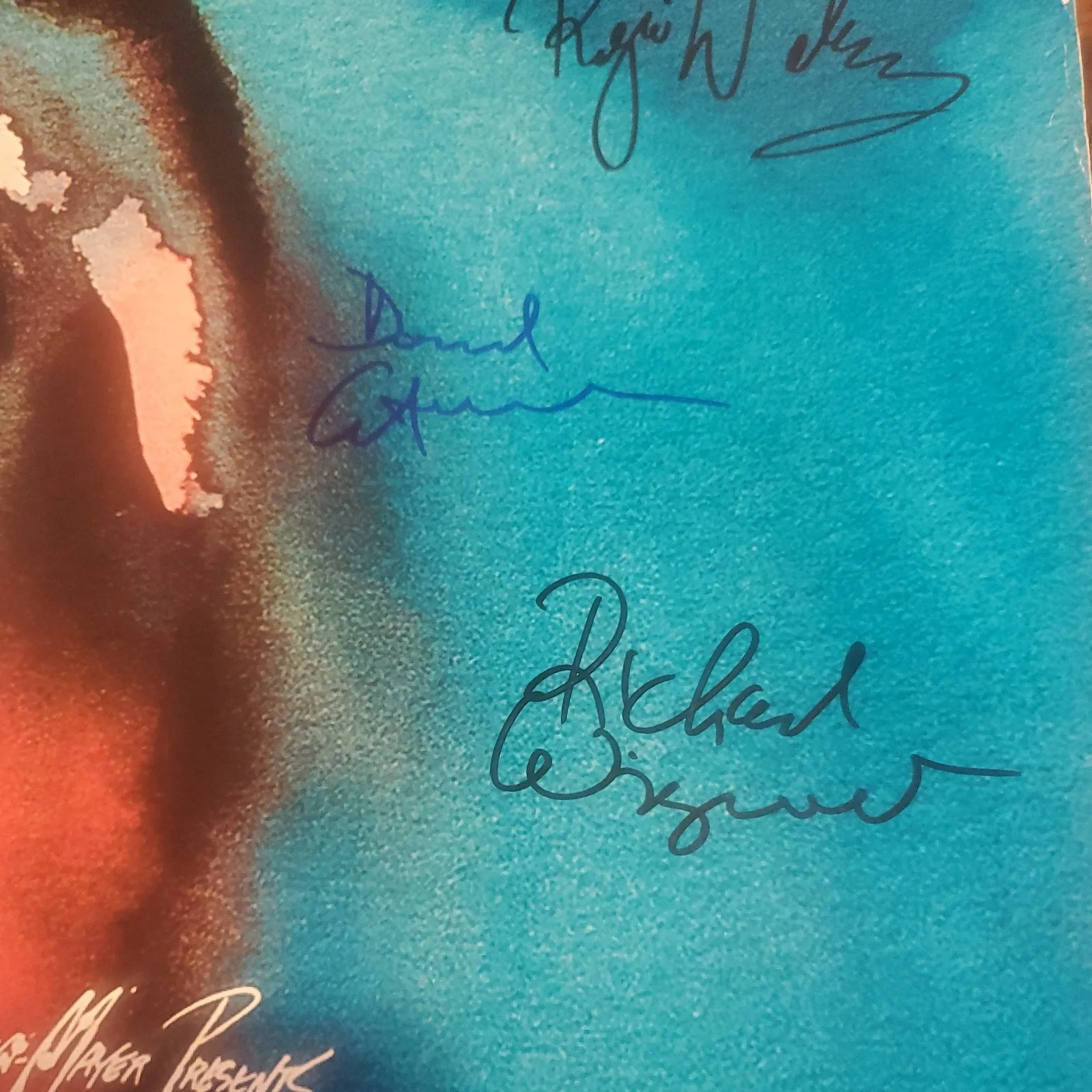 Pink Floyd Band Signed Autographed 42x27 Movie Poster "The Wall", image 4