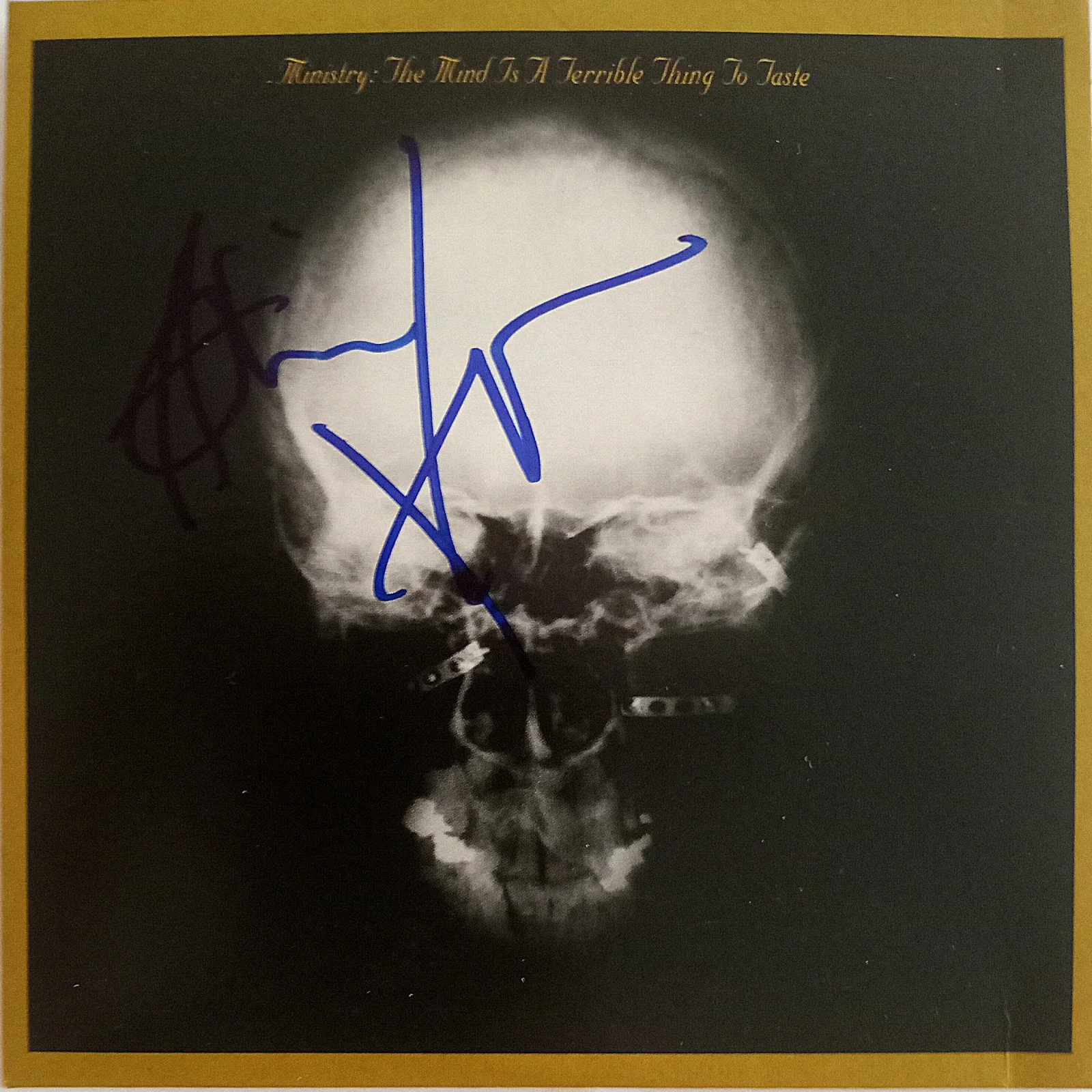 Ministry The Mind is a Terrible Thing to Taste signed cardboard sleeve edition, image 5