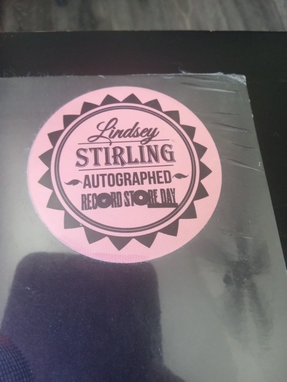 Lindsey Stirling RSD Brave Enough Autographed Original Vinyl sealed, image 2