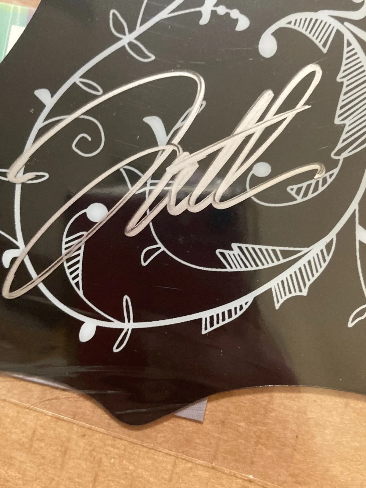 FAITH HILL - Country Music Legend SIGNED Guitar Pick Guard with COA, изображение 2