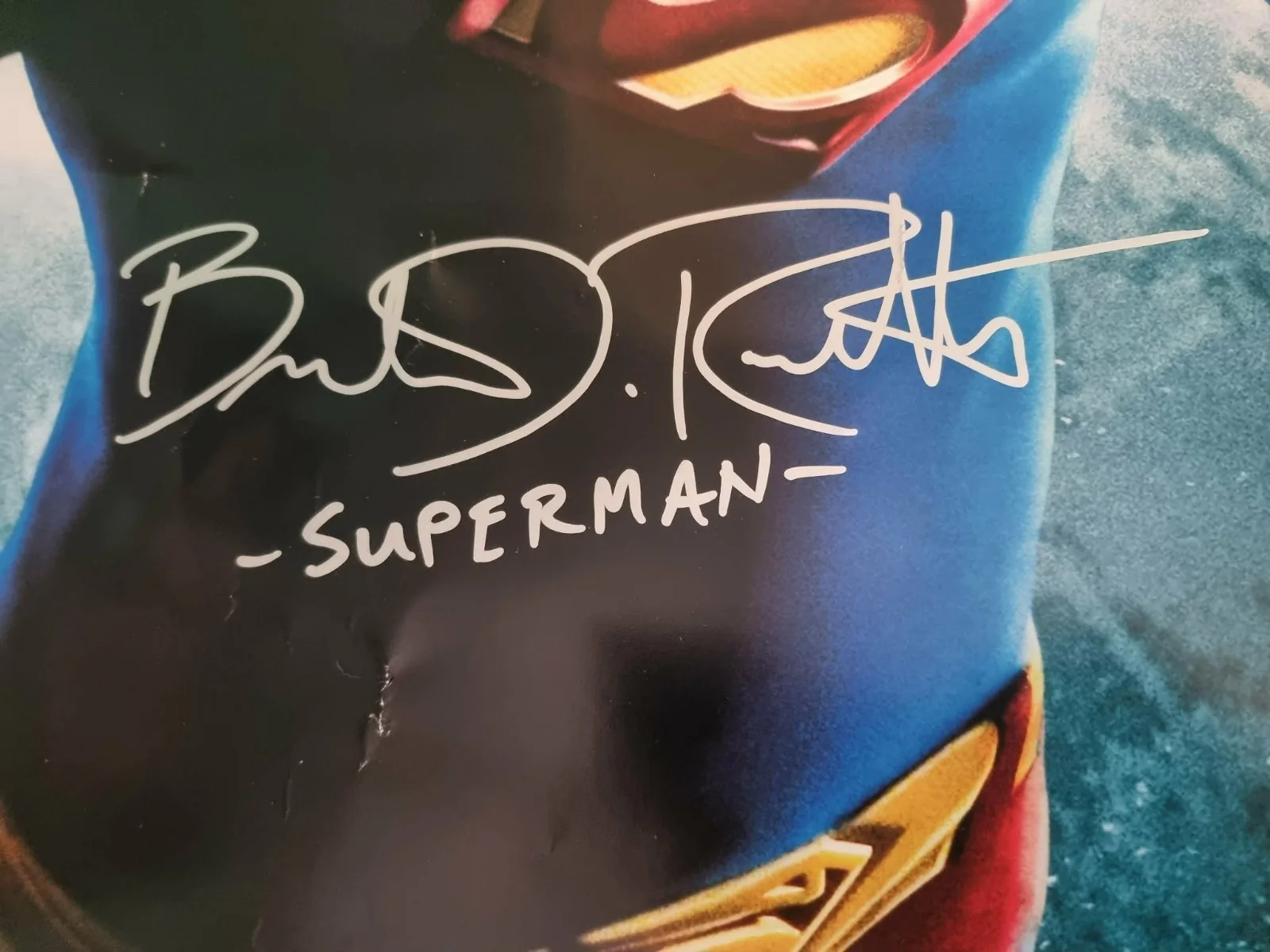 Brandon Routh — *SIGNED* Superman Returns BRANDON ROUTH [Superman] Original 27x40 Poster+JSA COA, image 3