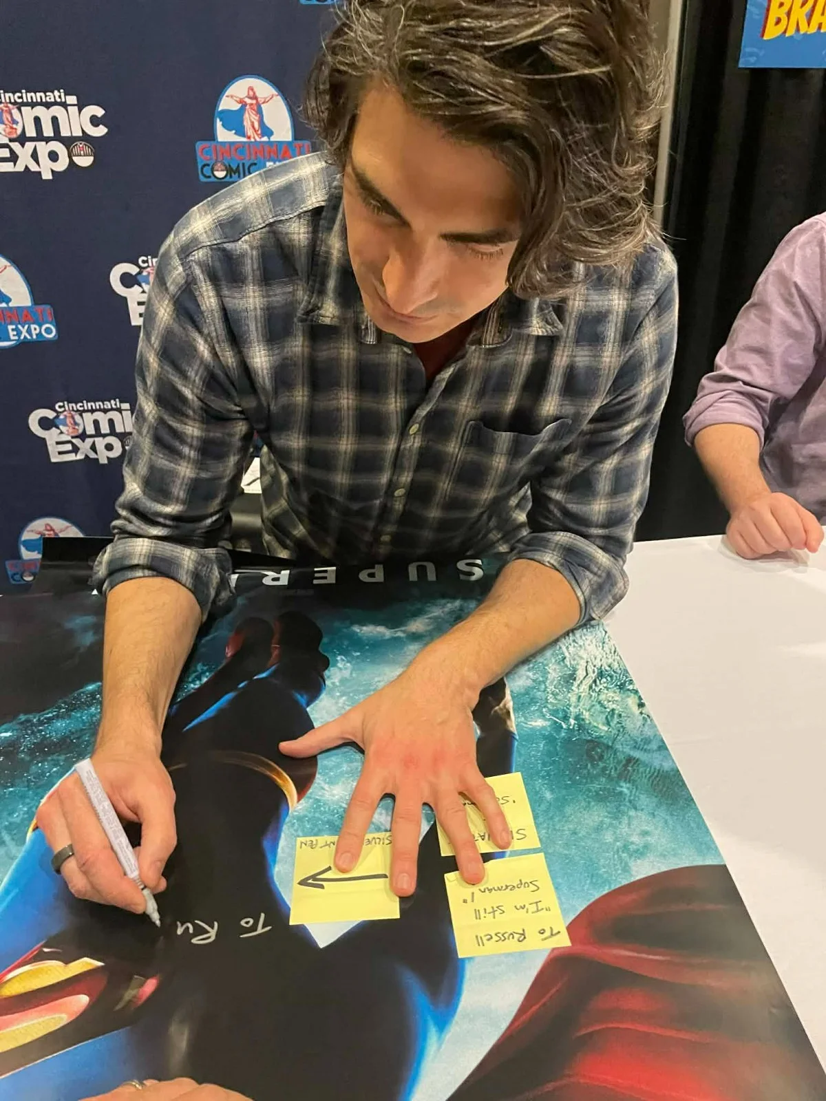 Brandon Routh — *SIGNED* Superman Returns BRANDON ROUTH [Superman] Original 27x40 Poster+JSA COA, image 4