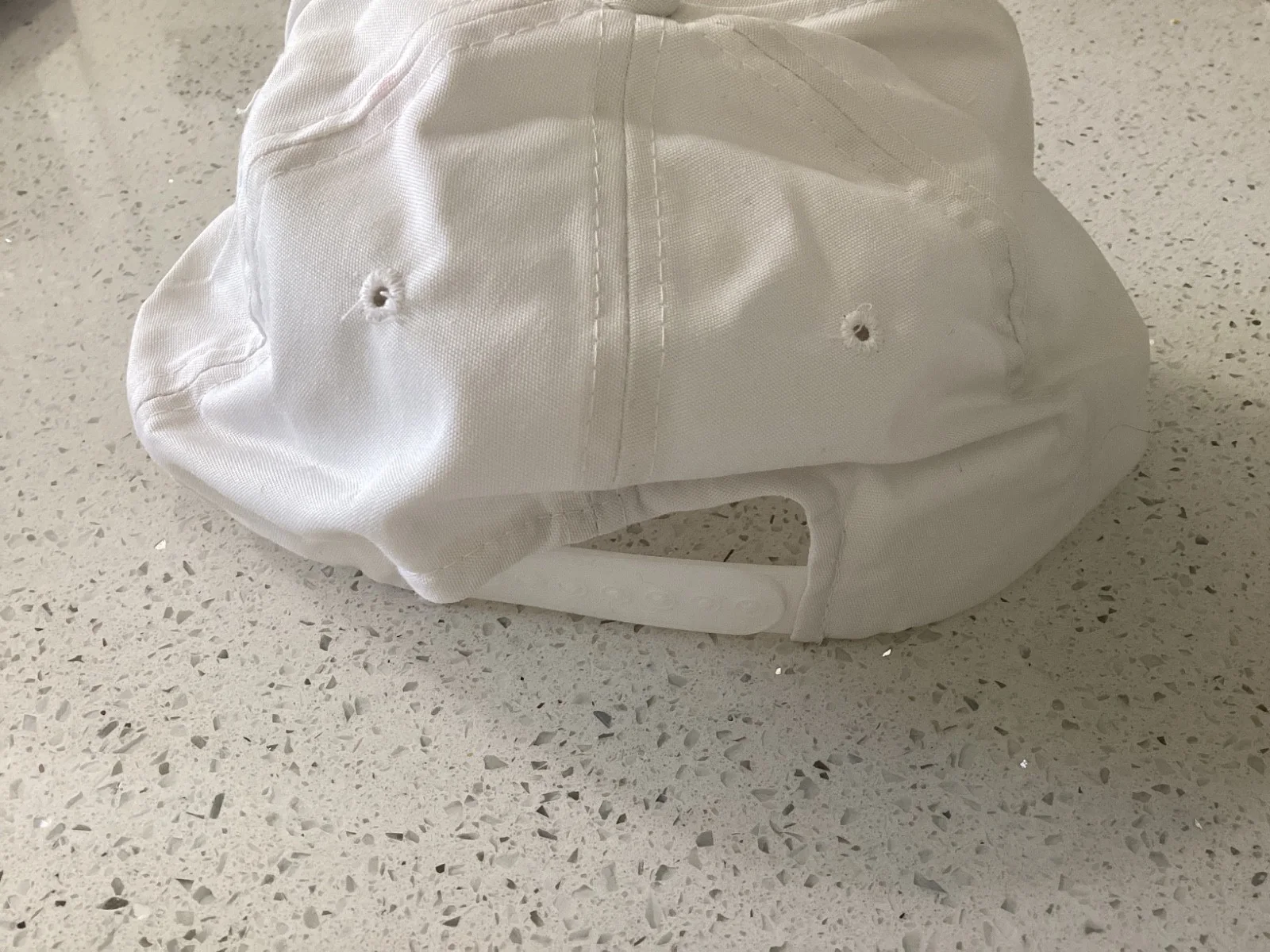 Vintage Joe Diffie Autographed Hat Cap white gold, image 4
