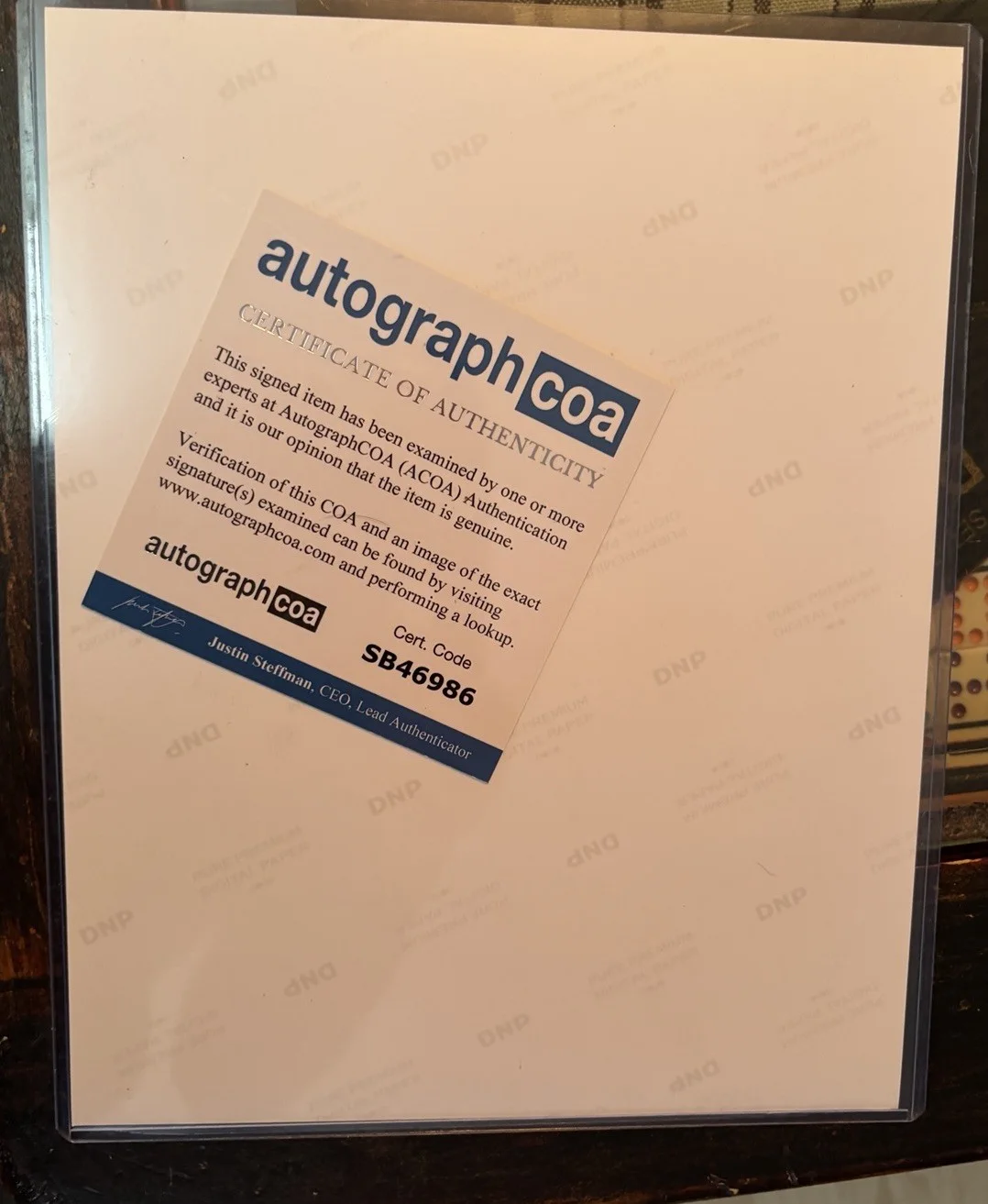 Stephen Merchant Signed Photo Caliban in Logan Wolverine ACOA COA Office 🛸, image 4