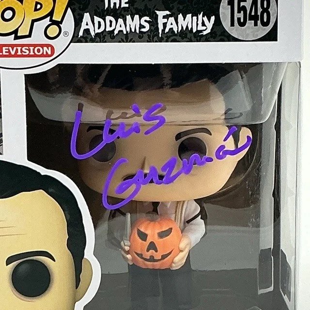 Luis Guzman Autographed Netflix Wednesday The Addams Family Funko Pop OC, изображение 2