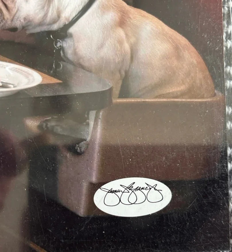 Zach Galifianakis Due Date Signed 8x10 Photo Jsa COA Sticker Only 🛸🛸, изображение 3