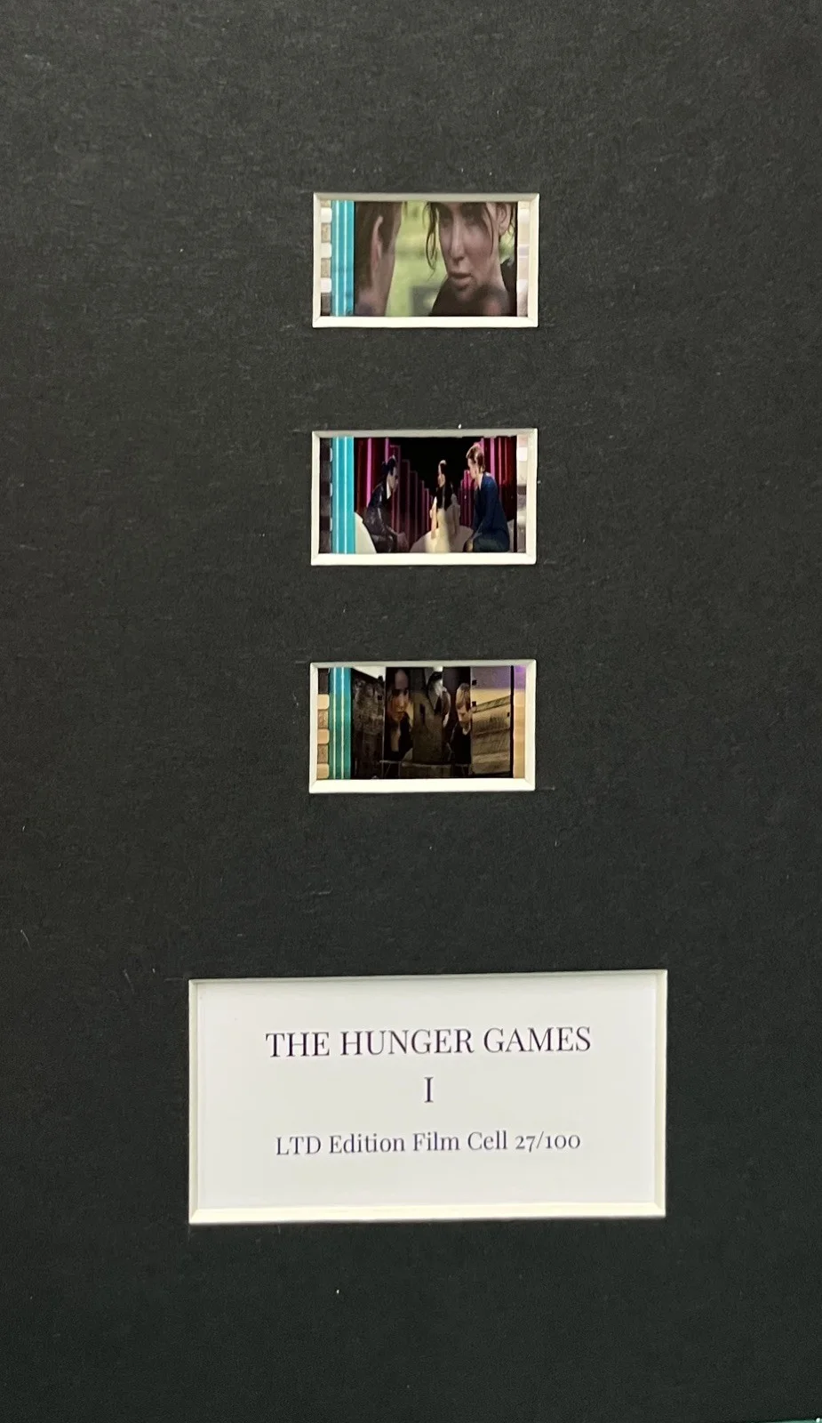 The Hunger Games 1 35mm Film Cell Mounted Display, изображение 3