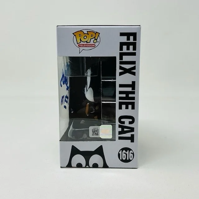 Charlie Adler Autographed The Twisted Tales Of Felix The Cat Felix Funko Pop OC, изображение 5