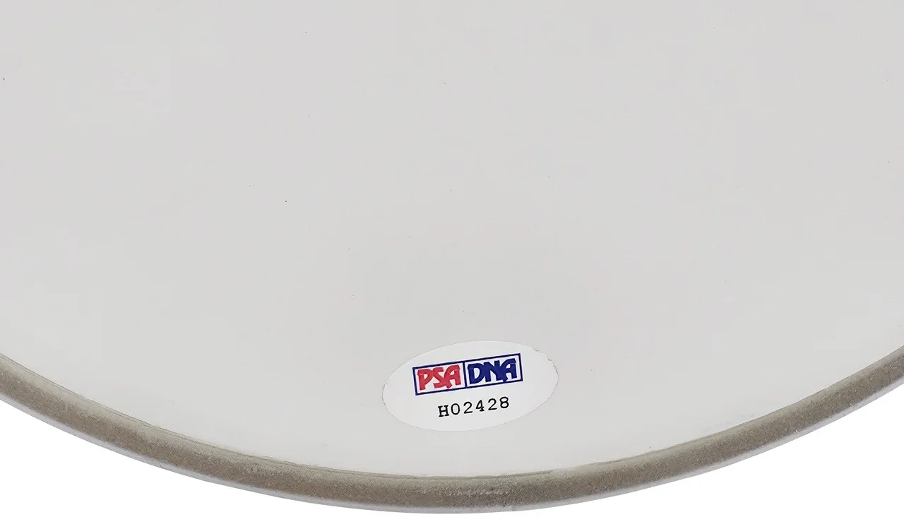 Eminem "Slim Shady" Signed 10.5x10.5 Drumhead Auto GM 10 PSA/DNA #H02428, изображение 3