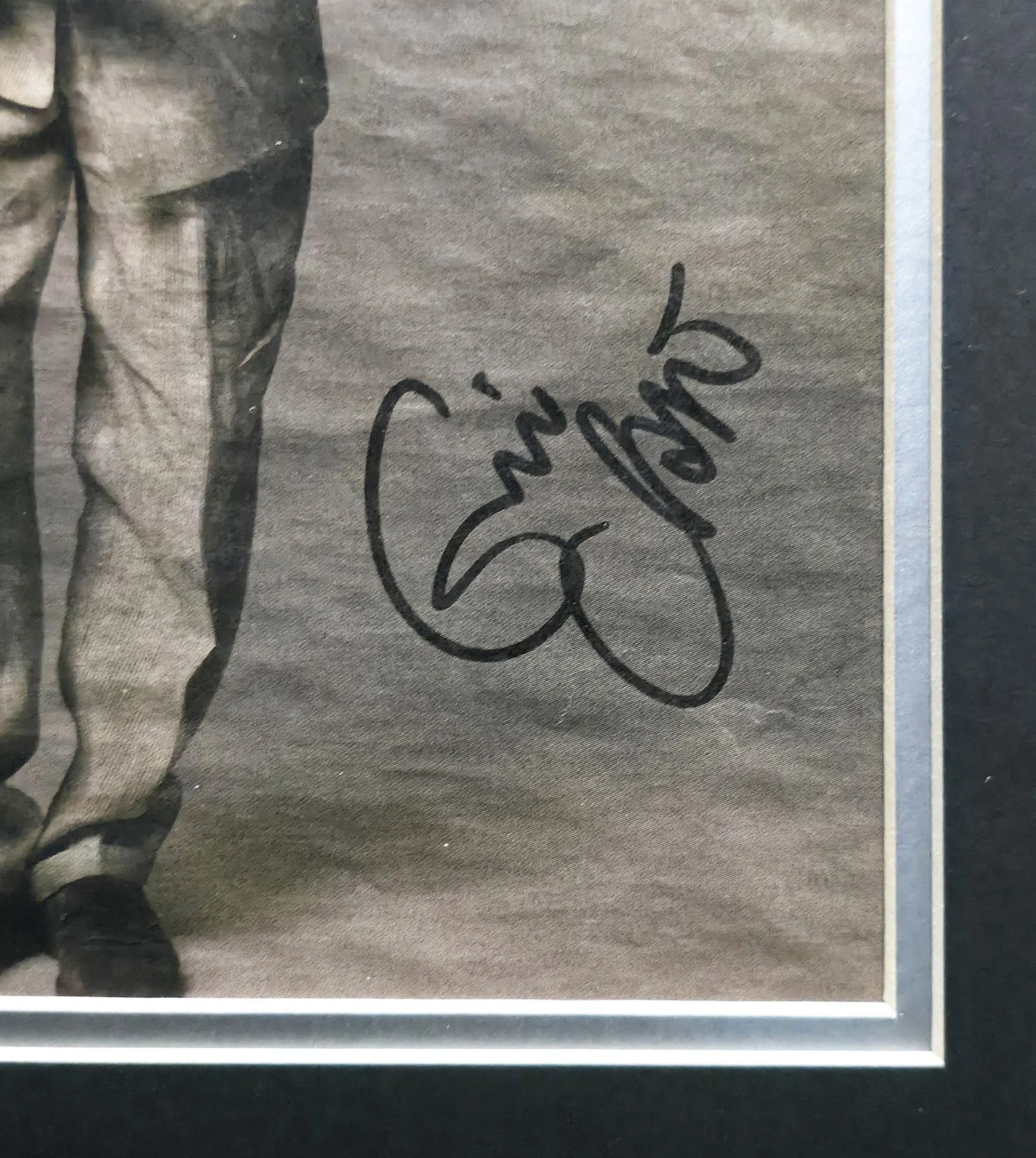 Eric Clapton Autographed Signed Framed 10x12 Photo Beckett BAS #AC95432, image 3