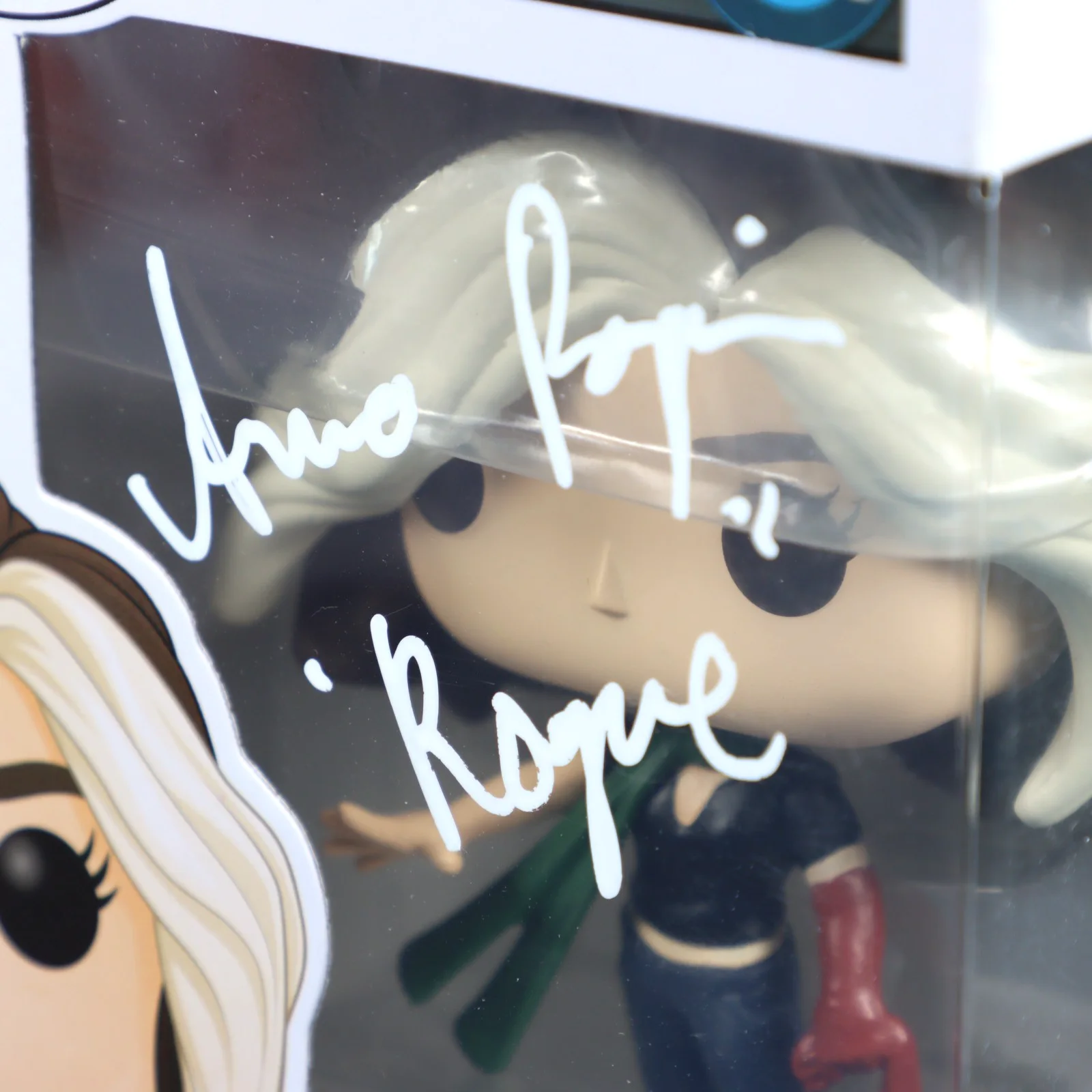 Anna Paquin — Anna Paquin Rogue Signed Funko Pop 644 X-Men Marvel BAS COA 2019 With Protector, image 4