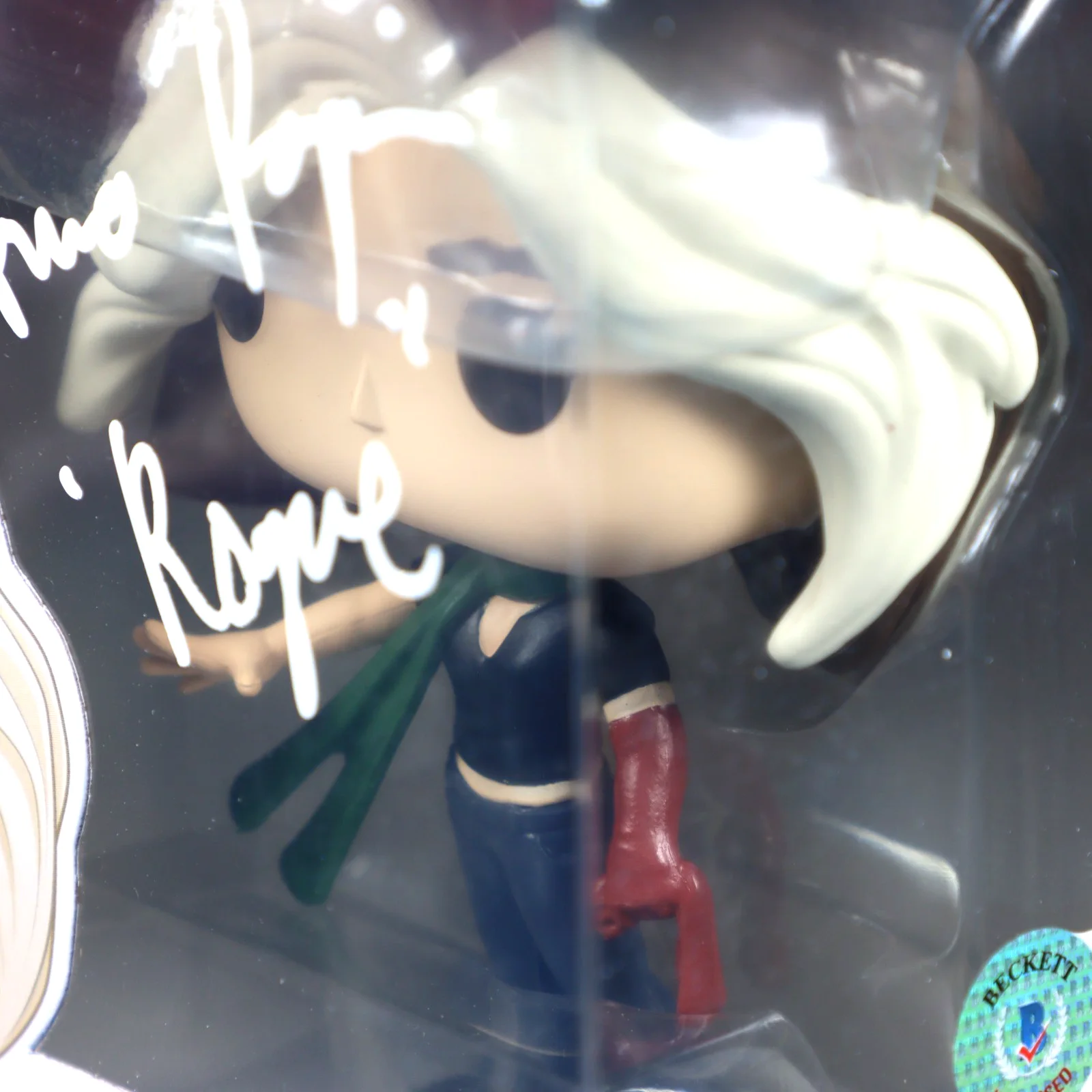 Anna Paquin — Anna Paquin Rogue Signed Funko Pop 644 X-Men Marvel BAS COA 2019 With Protector, image 5