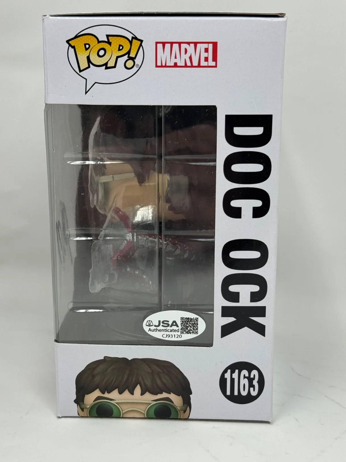 Alfred Molina — Alfred Molina Signed Doc Ock Funko Pop Spider-Man No Way Home Autograph JSA COA, изображение 3