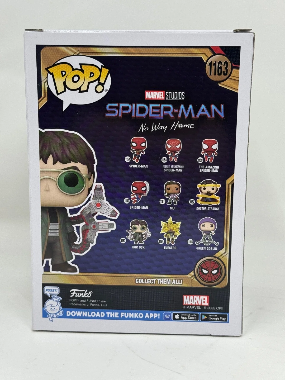 Alfred Molina — Alfred Molina Signed Doc Ock Funko Pop Spider-Man No Way Home Autograph JSA COA, изображение 5