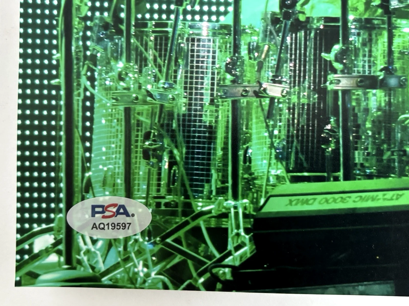 ERIC SINGER Hand Signed 11x14 Photo KISS Drummer PSA DNA COA Gene Simmons ACE, изображение 4