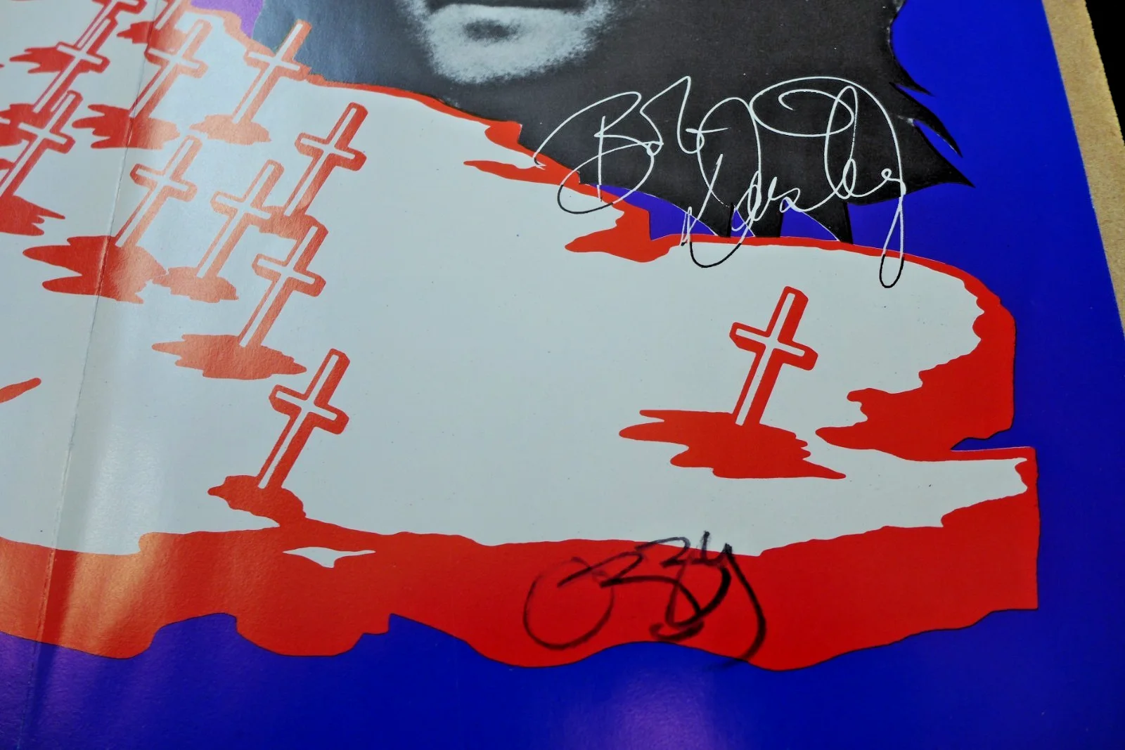OZZY OSBOURNE AUTOGRAPHED BLIZZARD OF OZZ SIGNED 1980 TOUR PROGRAMME POSTER, изображение 2