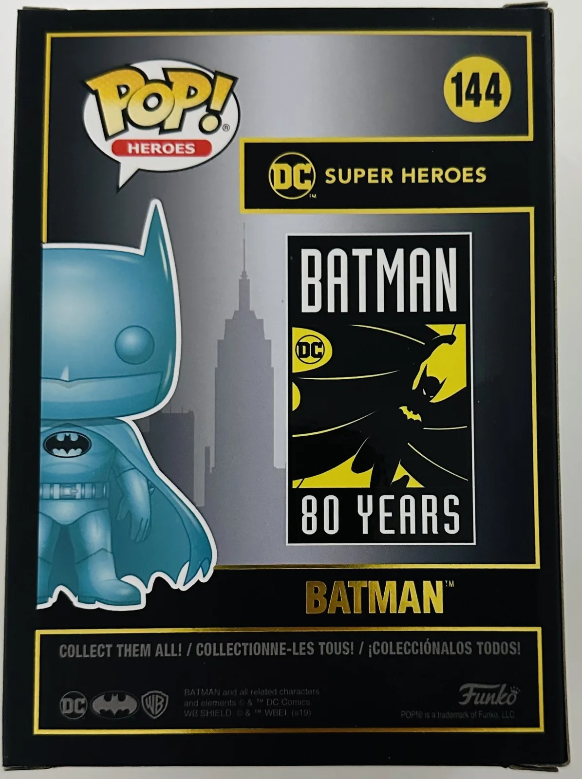 Dave Lea — Dave Lea signed chrome Batman Funko 144 autograph JSA 464, image 3