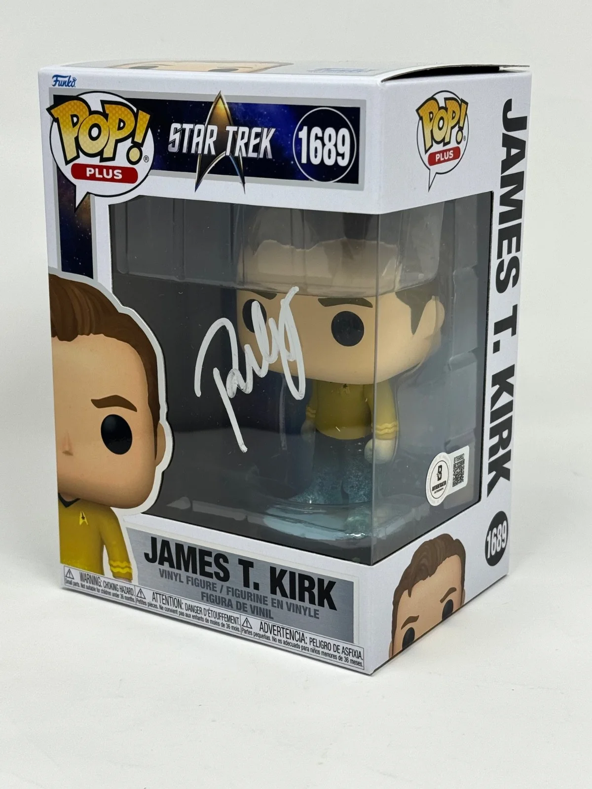 Paul Wesley — Paul Wesley Signed Star Trek James T. Kirk Funko Pop Strange New Worlds BAS COA, изображение 3