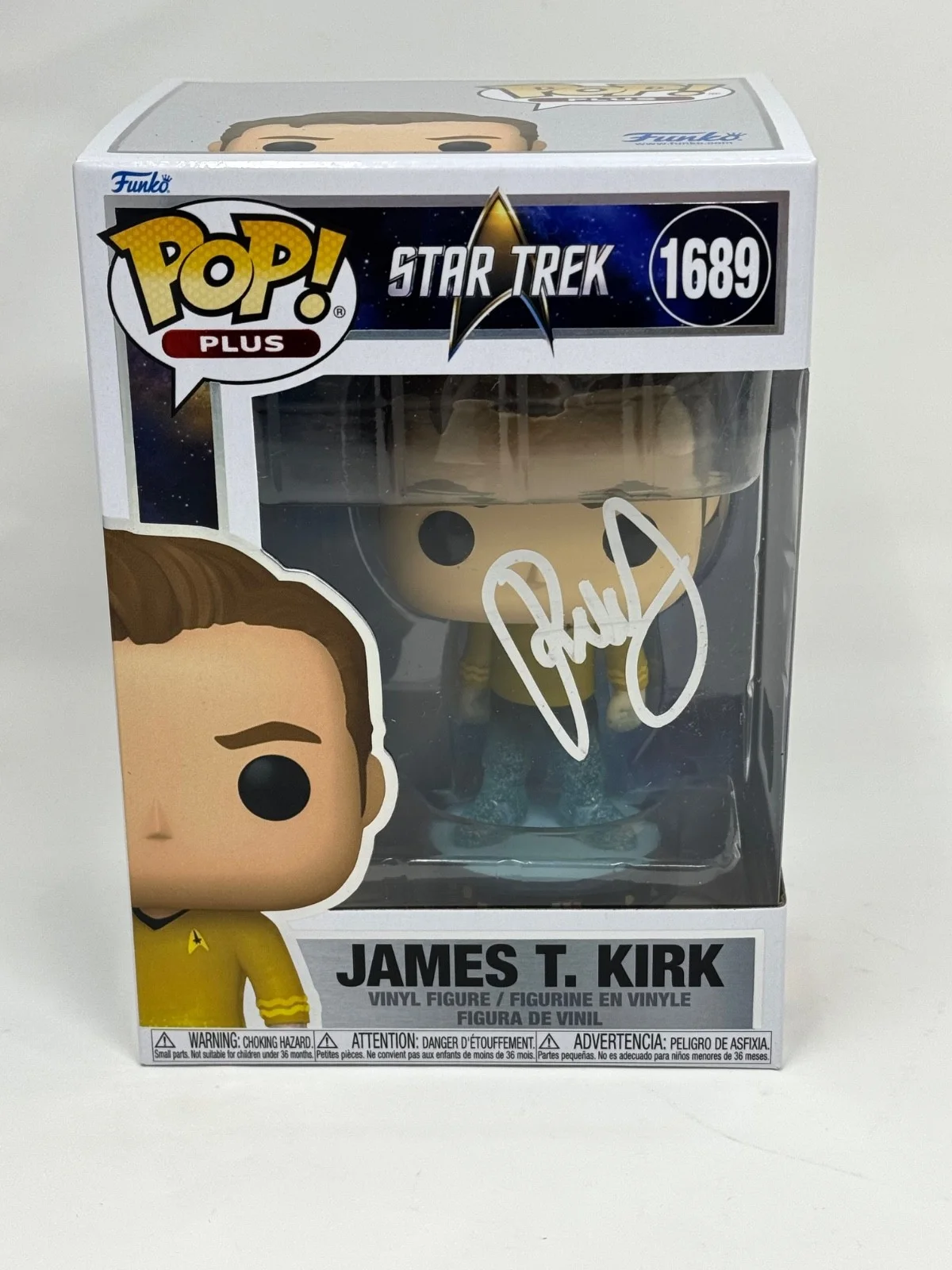 Paul Wesley — Paul Wesley Signed Star Trek James T. Kirk Funko Pop Strange New Worlds BAS COA, изображение 5