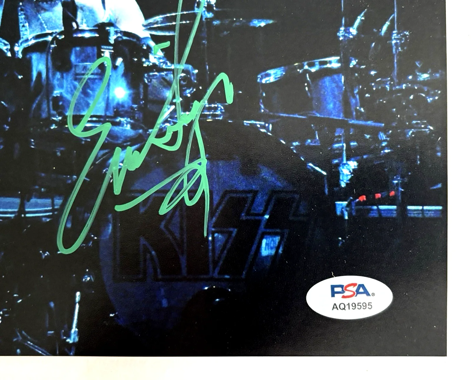 ERIC SINGER Hand Signed 8x10 Photo KISS Drummer PSA DNA COA Gene Simmons STANLEY, изображение 4