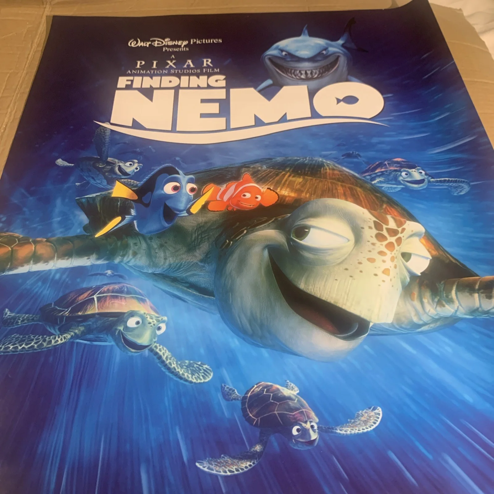 Disney Pixar Finding Nemo Original Poster – Rare Collectible, image 2