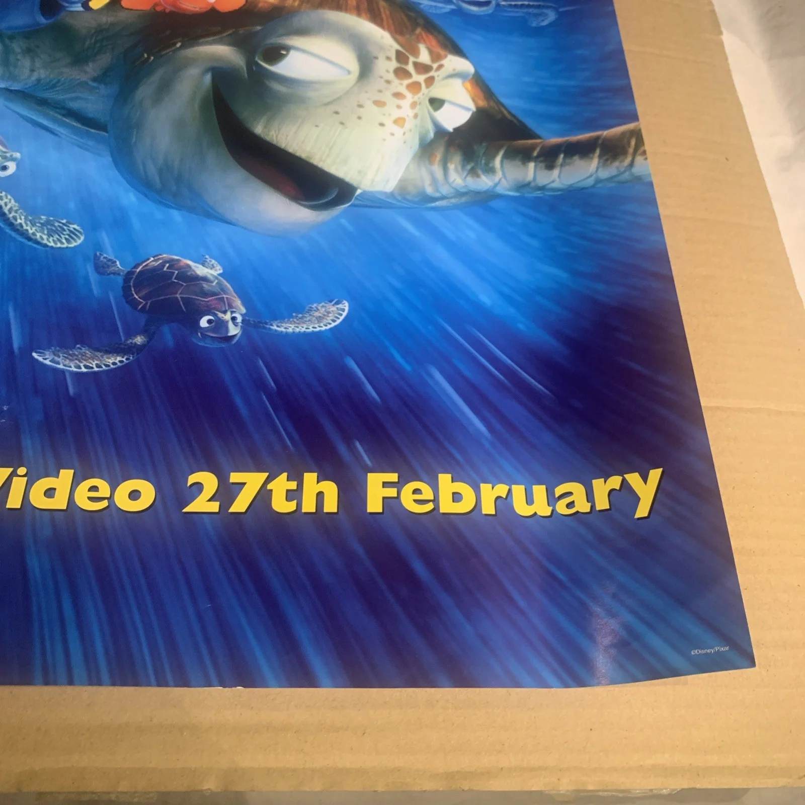 Disney Pixar Finding Nemo Original Poster – Rare Collectible, image 4