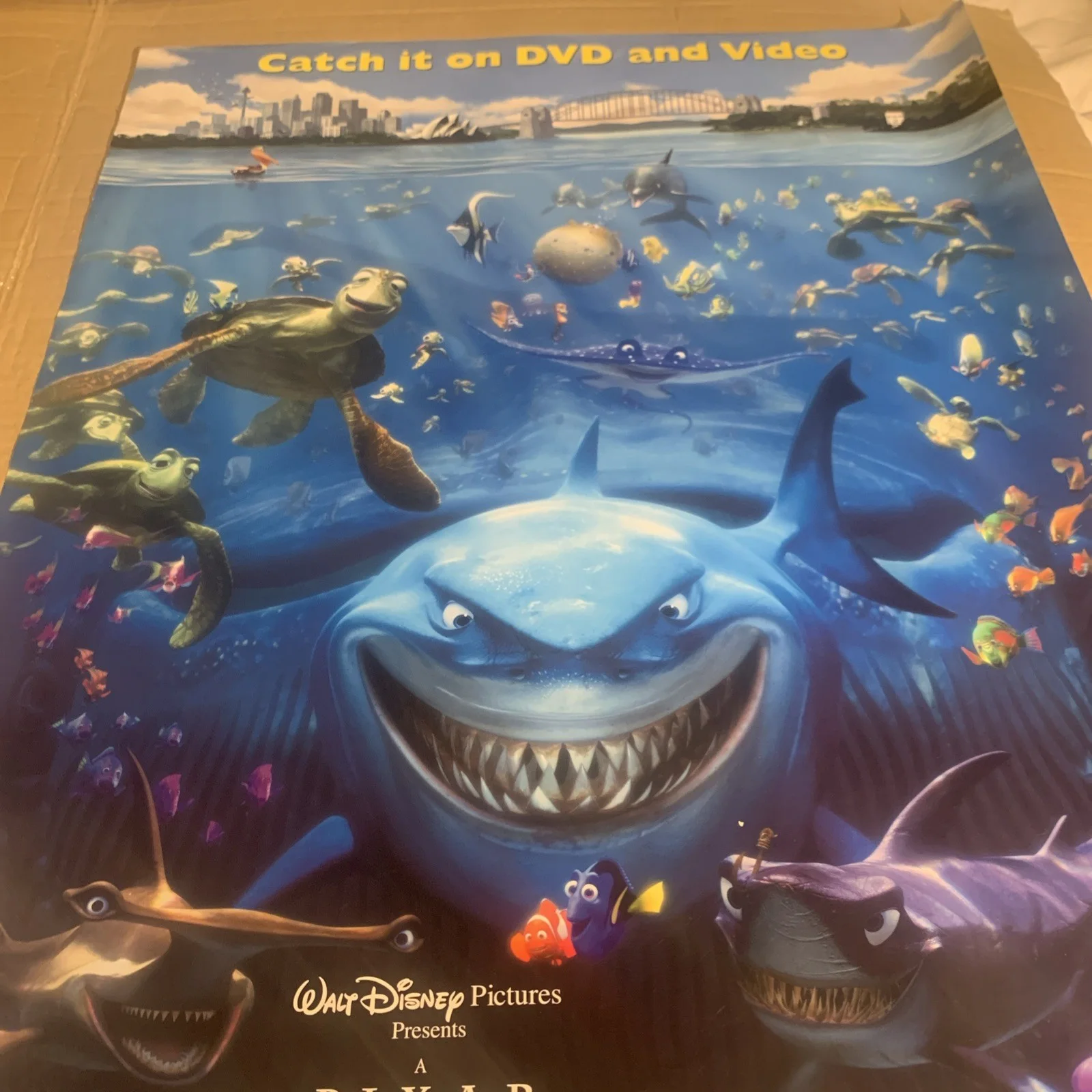 Disney Pixar Finding Nemo Original Poster – Rare Collectible, image 2